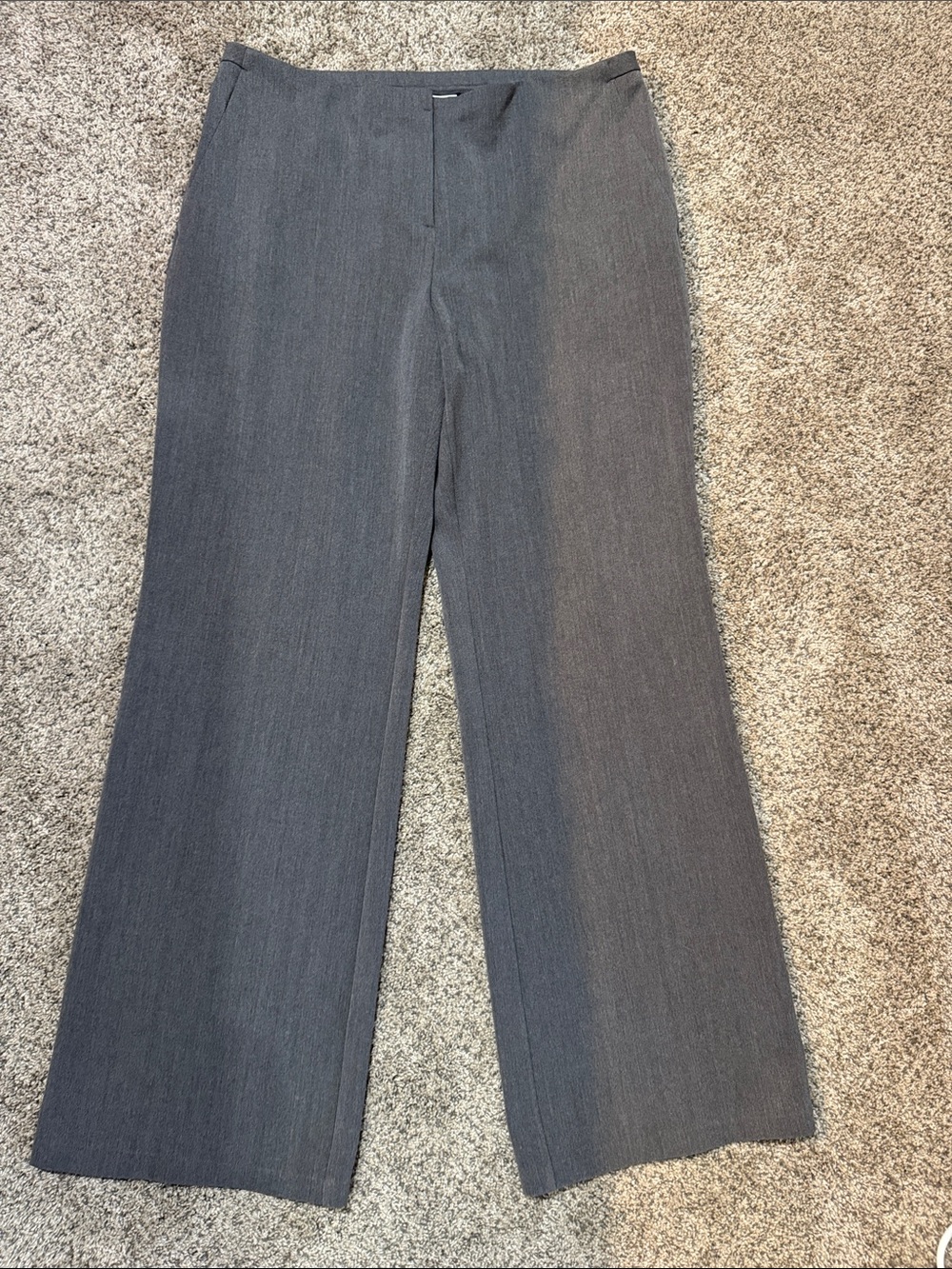 Chico's Women's Gray Wide Leg Trousers